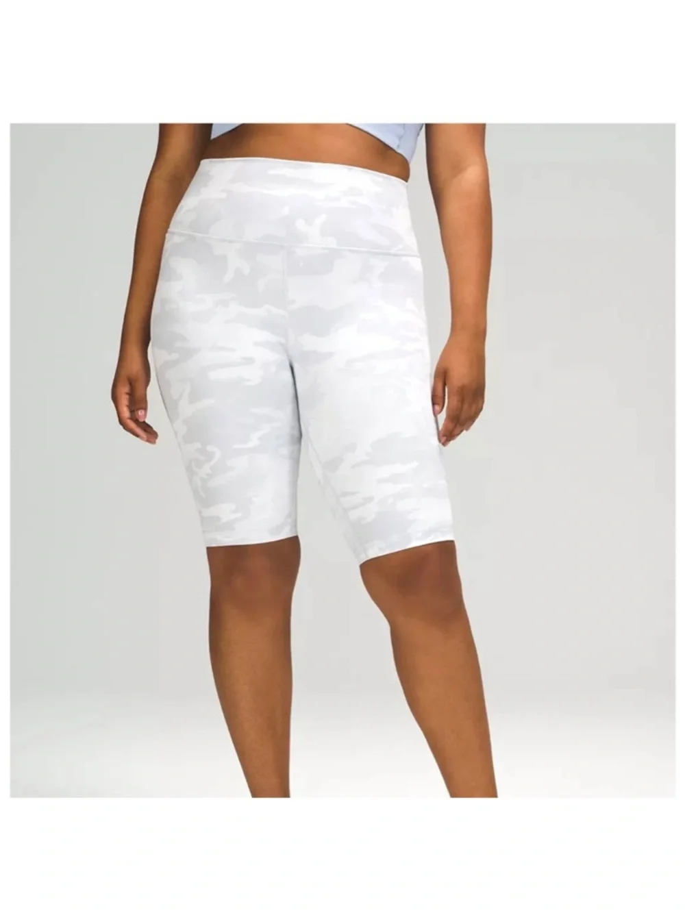Lululemon Ribbed High Rise Wunder Under Short 10